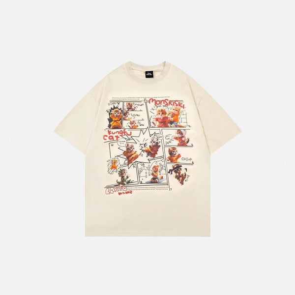 Print Short Sleeve T-Shirt alternatif görünüm