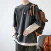 Breezy-Cut Double-sleeved T-Shirt