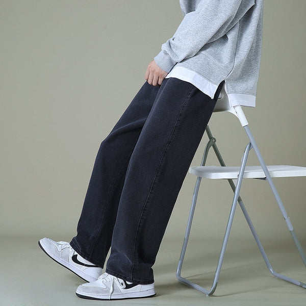 Loose Wash Baggy Denim alternatif görünüm