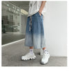 Men's Metro Ombre Calf-Length Denim Shorts