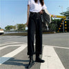 Vintage High-Rise Solid Denim