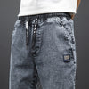 Bol Kesim Jean Pantolon, yakın çekim — Navra Wear