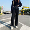 Vintage High-Rise Solid Denim