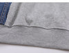 Patchwork Sweatshirt, kombin görünüm — Navra Wear