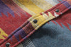 Illustrated Pattern Button-Front Top