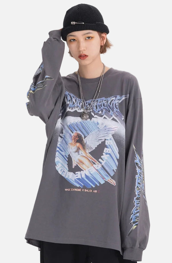 Halo Print Sweatshirt
