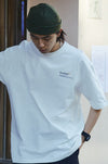 Baskılı Basic Tişört, kombin görünüm — Navra Wear