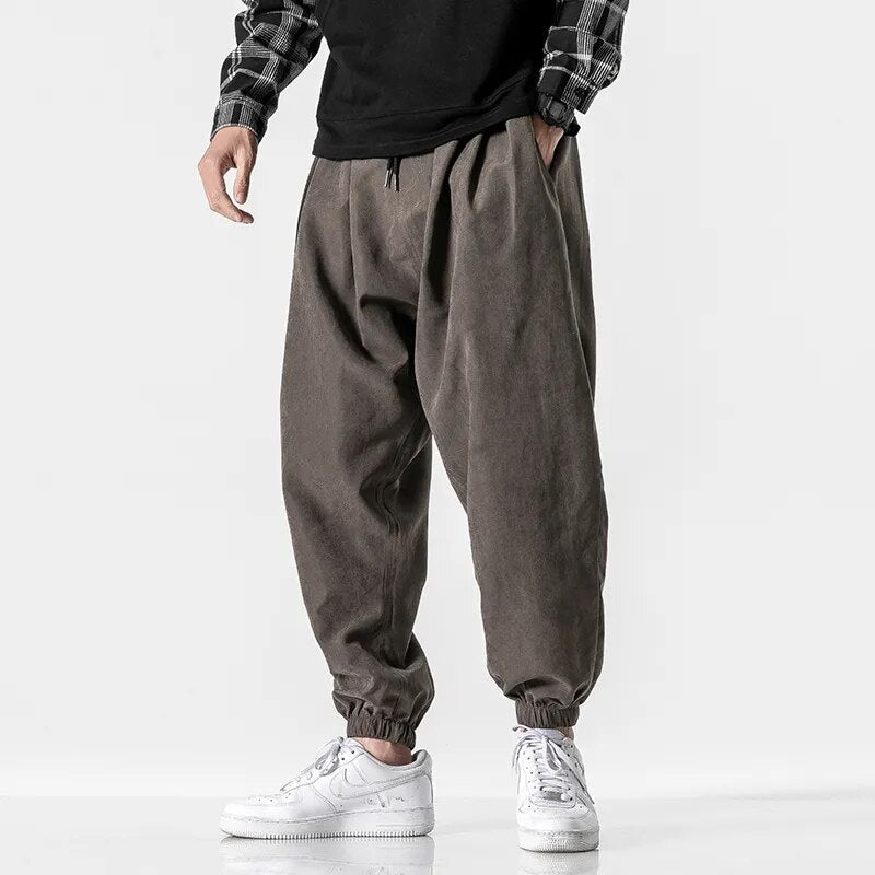 Bol Kesim Beli Lastikli Jogger, detay görünüm — Navra Wear