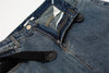 Belted Drift Mid-Rise Denim