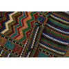 Geo Splice Color Block Woven Shirt