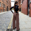 Brown Heritage Relaxed High-Rise Denim