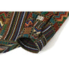 Geo Splice Color Block Woven Shirt