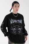 Dark Creature Graphic Sweatshirt