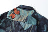 Butterfly Aloha Washed Print Top