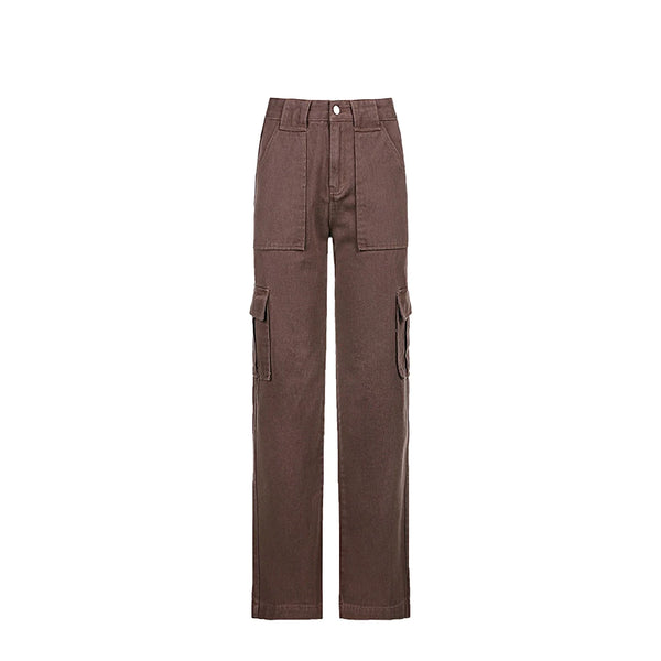 Brown Heritage Relaxed High-Rise Denim