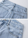 Kadın Y2K Baggy Jean Pantolon, önden görünüm — Navra Wear