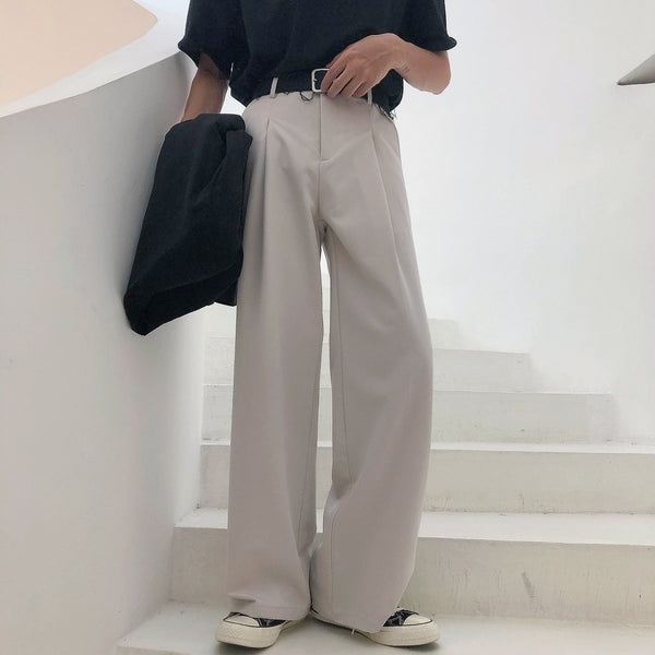 High-Rise Straight Trousers alternatif görünüm
