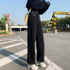 Kadın Vintage Pantolon, yakın çekim — Navra Wear