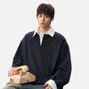 Oversize Basic Sweatshirt, kombin görünüm — Navra Wear