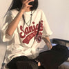 Women Polished Wide-Body Faded Era Warm-Season T-Shirt