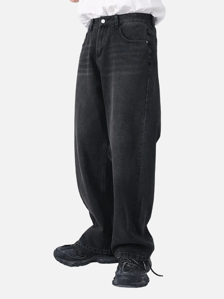 Black Bell-Leg Heritage Denim