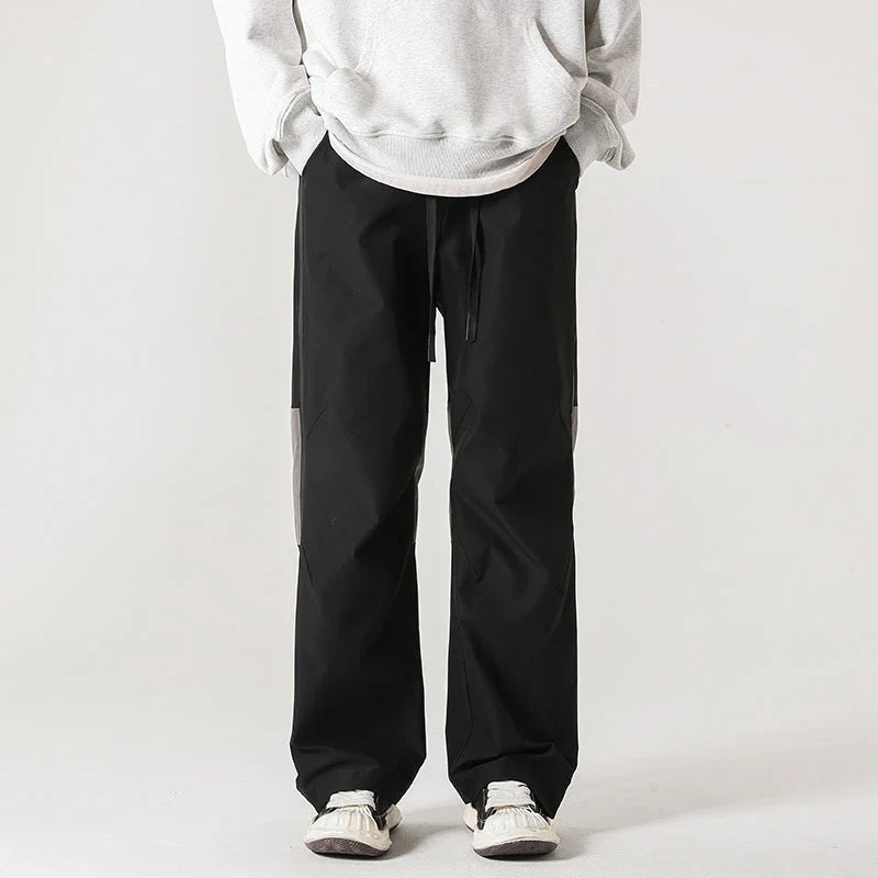 Contrast Cord Sport Trousers