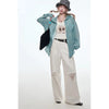 Chic Relaxed Bell Leg Denim