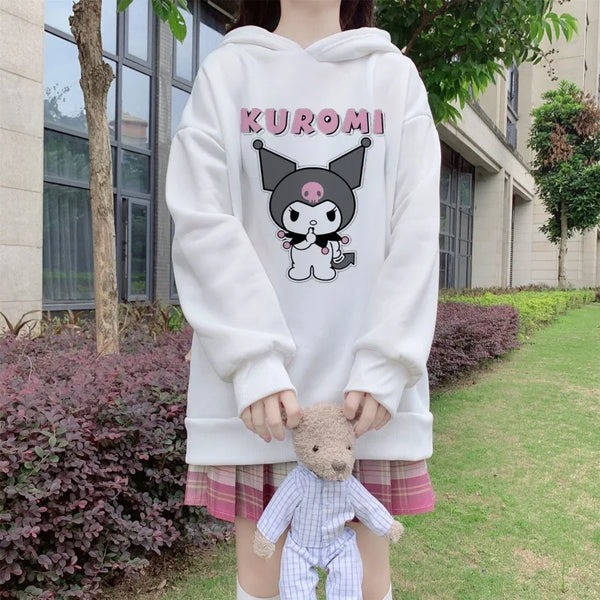 Spring Cute Tokyo Graphic Sweatshirt alternatif görünüm