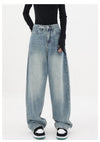 Kadın Vintage Yüksek Bel Jean Pantolon, kombin görünüm — Navra Wear