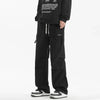 Solid Casual Relaxed Wide Leg Street Pants