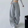 Smoke Cord Sport Wide-Leg