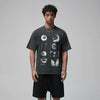 Black Designed Eyes T-Shirt