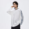 Durable Washed-Out Hip Hop Stripe Long Sleeve T-Shirt