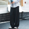 Ice Silk Retro Casual Trousers