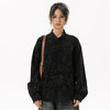 Qipao-Inspired Luxury Print Long Top