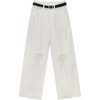 Chic Relaxed Bell Leg Denim