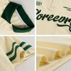 Spliced Sport-Collar Throwback T-Shirt
