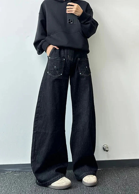Dark Classic Boyfriend Denim alternatif görünüm