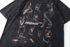 Doberman Four-Paw Oversized Distress-Washed T-Shirt