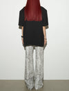 Color Splice High-Rise Wide-Leg