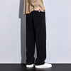 Elastic Baggy Straight Sweatpants