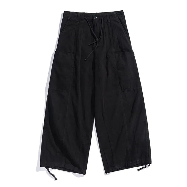 Solid Relaxed Fit Field Pants alternatif görünüm