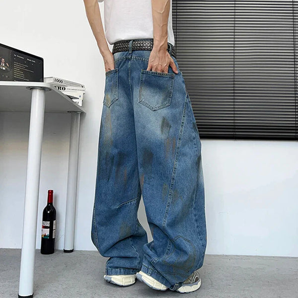 Iconic Blue Faded Relaxed Classic Denim alternatif görünüm