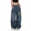 Women Stitched Western Style Classic Classic Denim