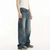 Sequin Mosaic Wornout Burr Edge Denim