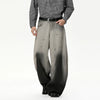 Splash Paint Ombre Color Bell Leg Denim