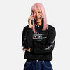 Crewneck Print Gem Soft Long Sleeve T-Shirt