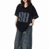 Revival Digital Relaxed Laid-Back Short-Sleeved T-Shirt