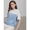 Sharp-Cut Floral Print Short Sleeve T-Shirt