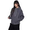 Spike Detaylı Oversize Sweatshirt, detay görünüm — Navra Wear